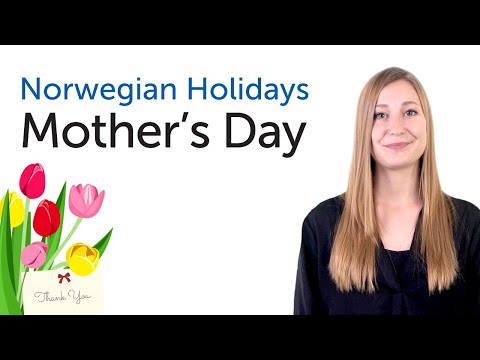 Learn Norwegian Holidays - Mother&#039;s Day