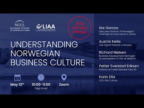 Webinar &quot;Understanding Norwegian Business Culture&quot;